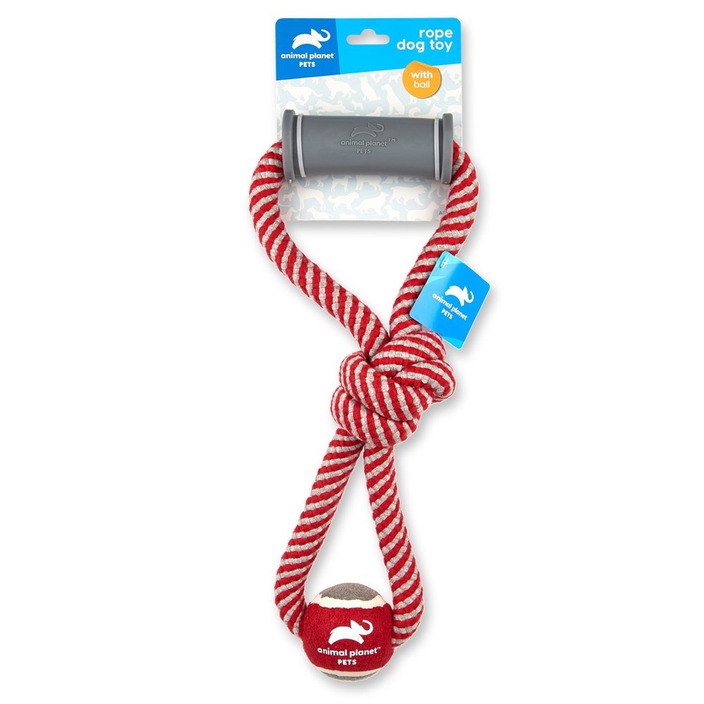 Animal Planet Rope and Ball with Handle