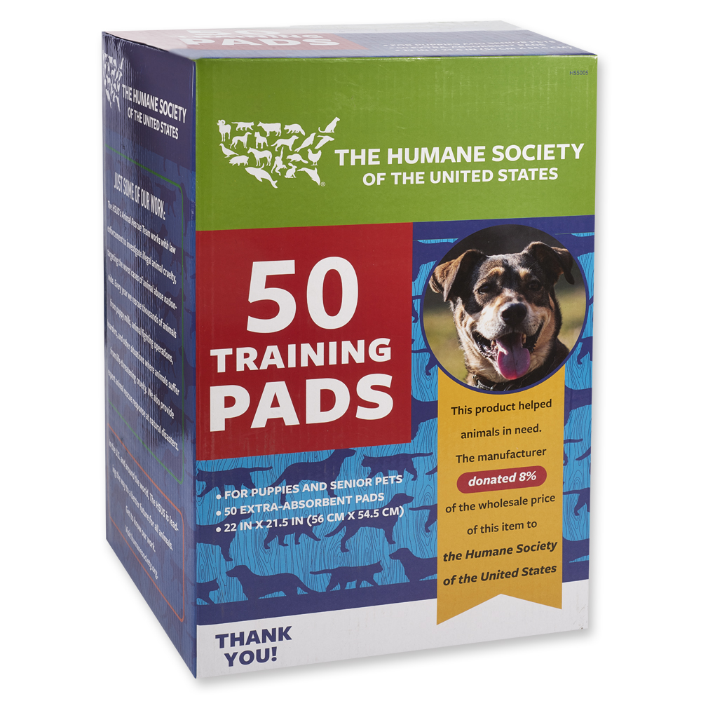 50 Pack Training Pads Humane Society