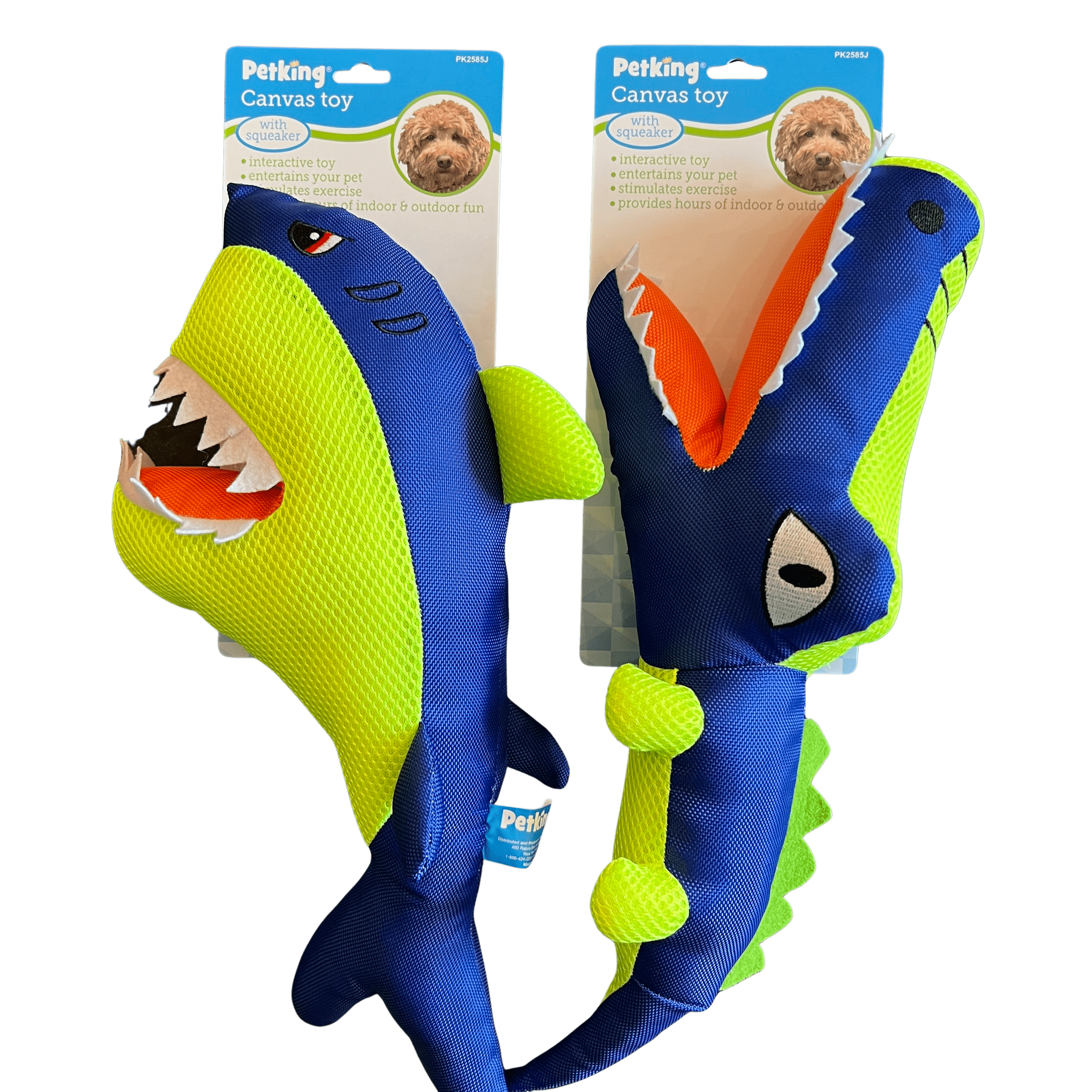 Canvas Toy w/ Squeaker