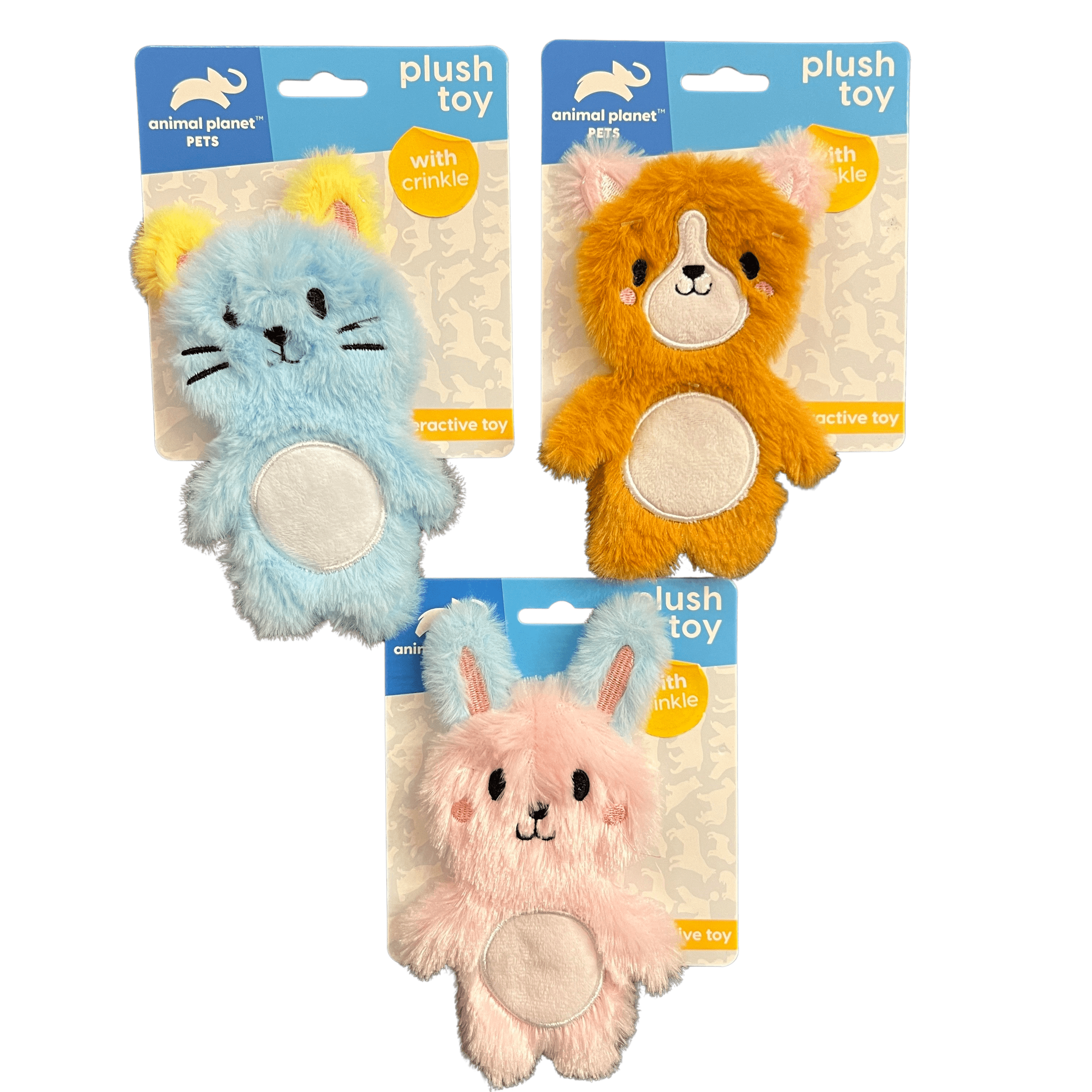 Animal Planet Plush Cat Toy w/ Crinkle