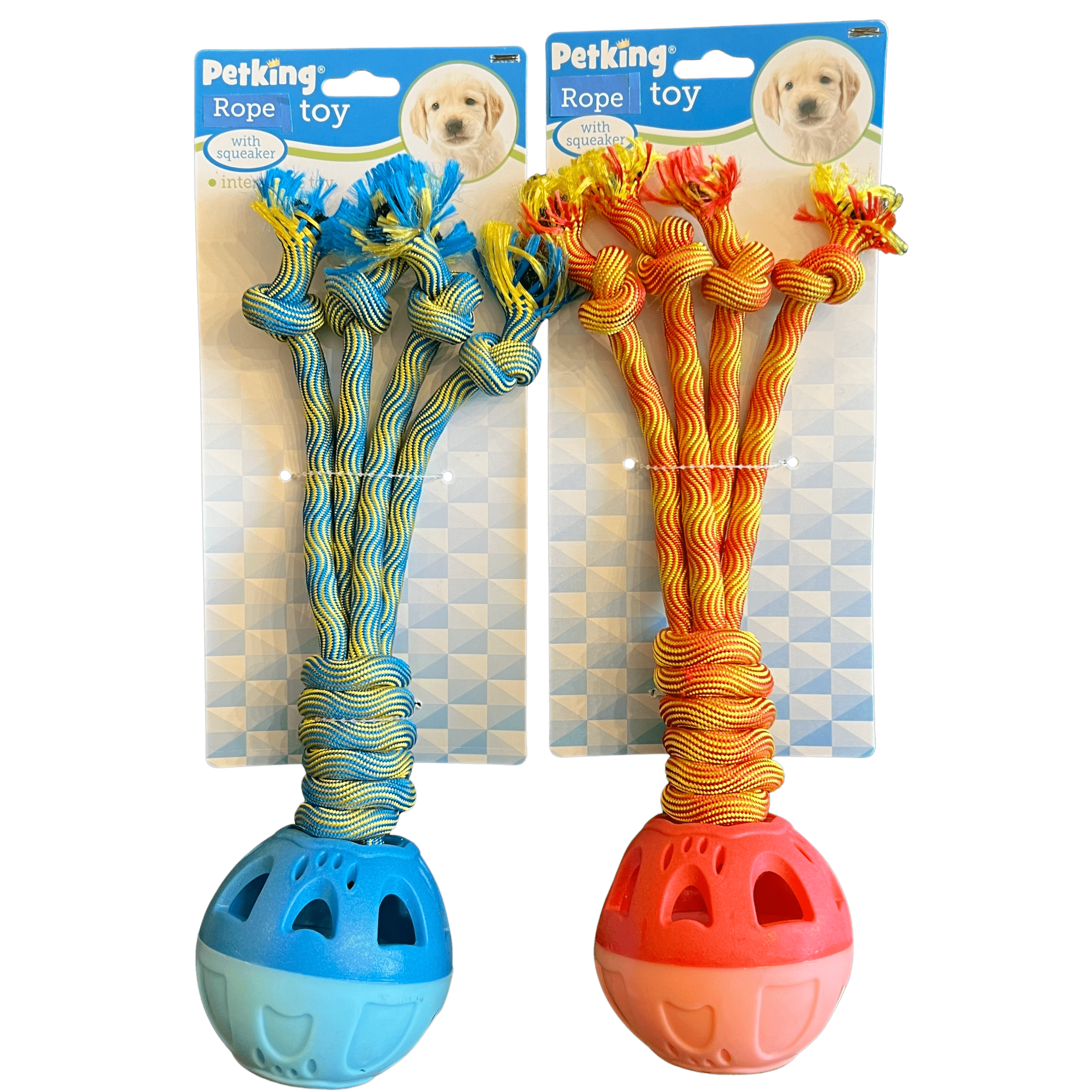 Rope Toy w/ Squeaker
