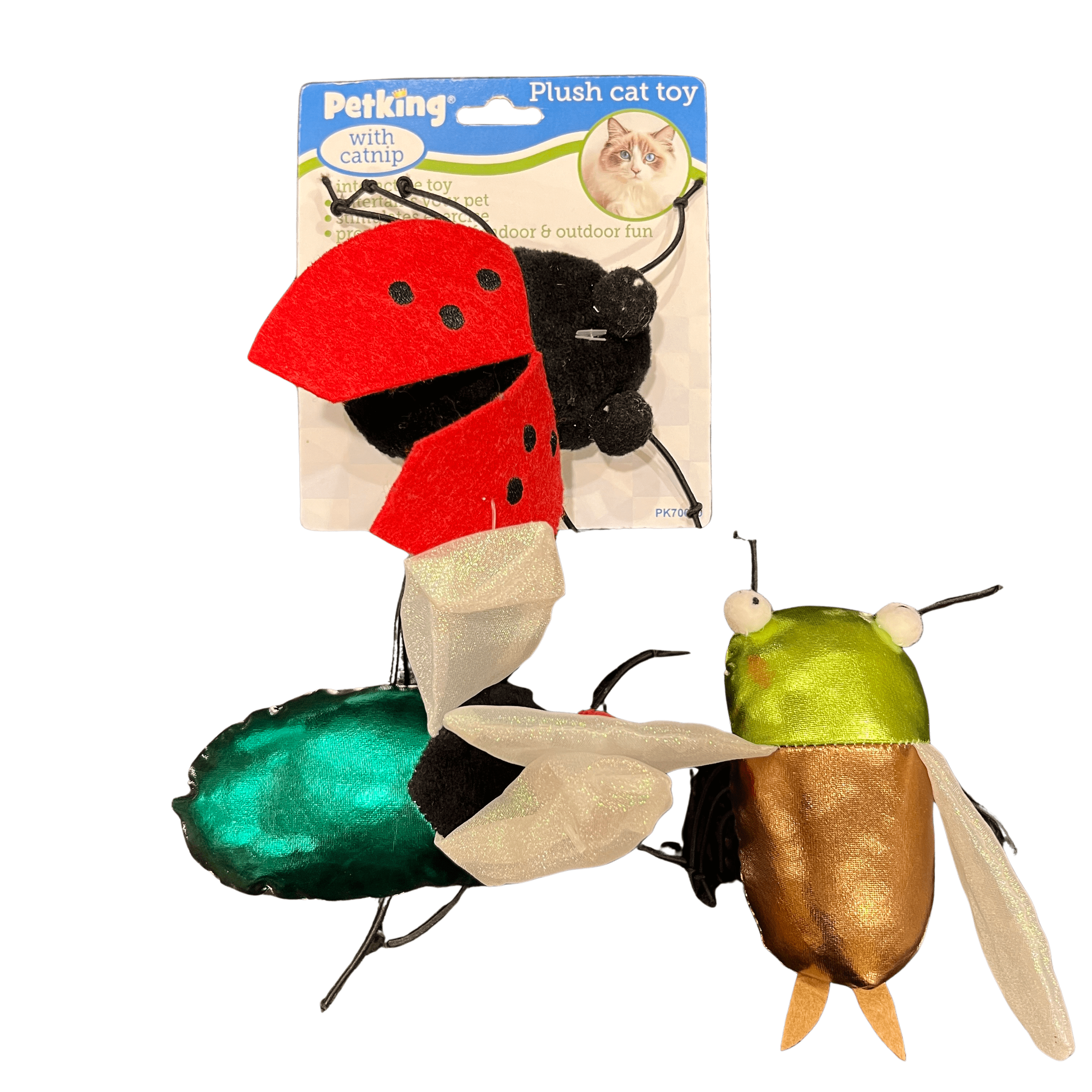Plush Cat Toy w/ Catnip