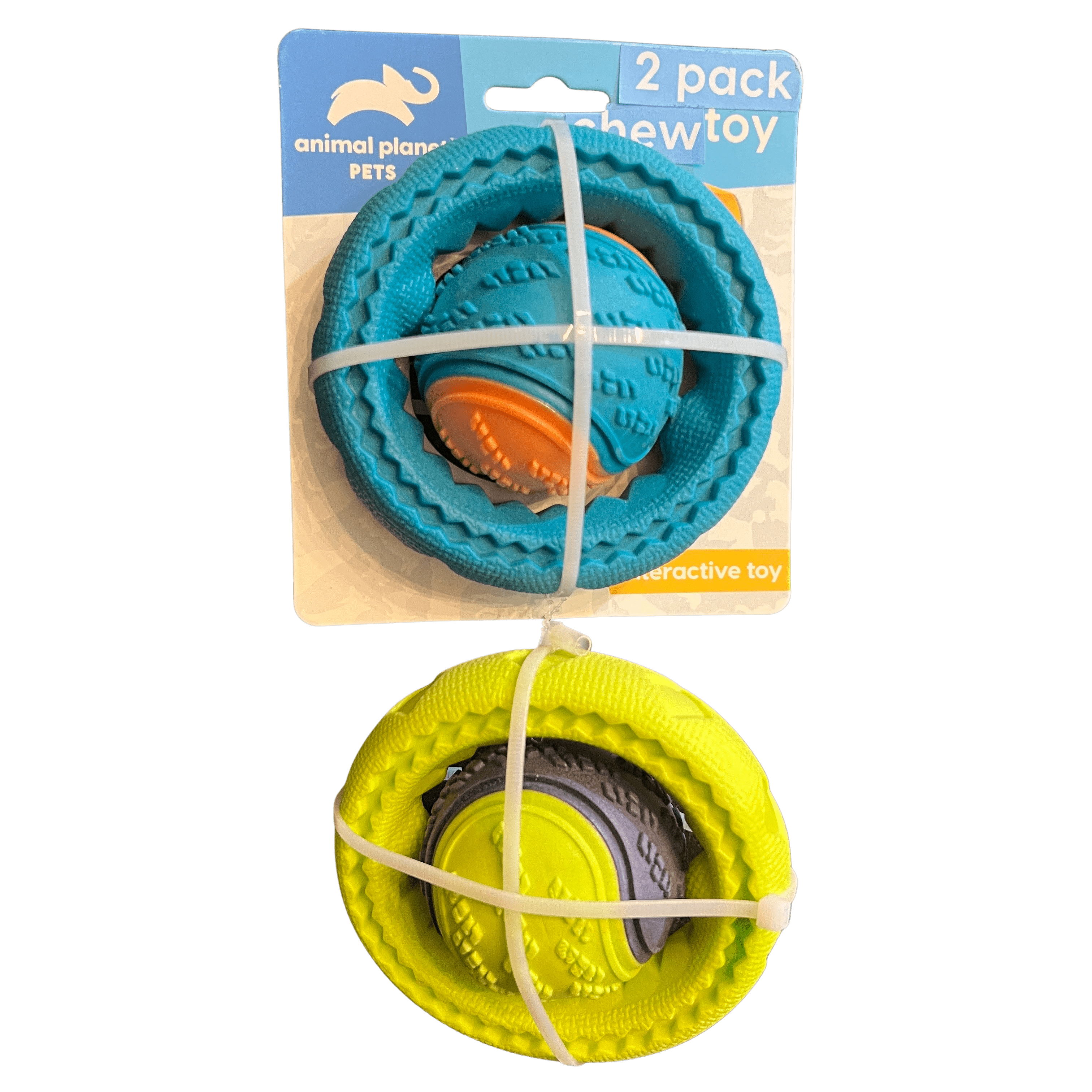 2 Pack Chew Toy w/ Squeaker
