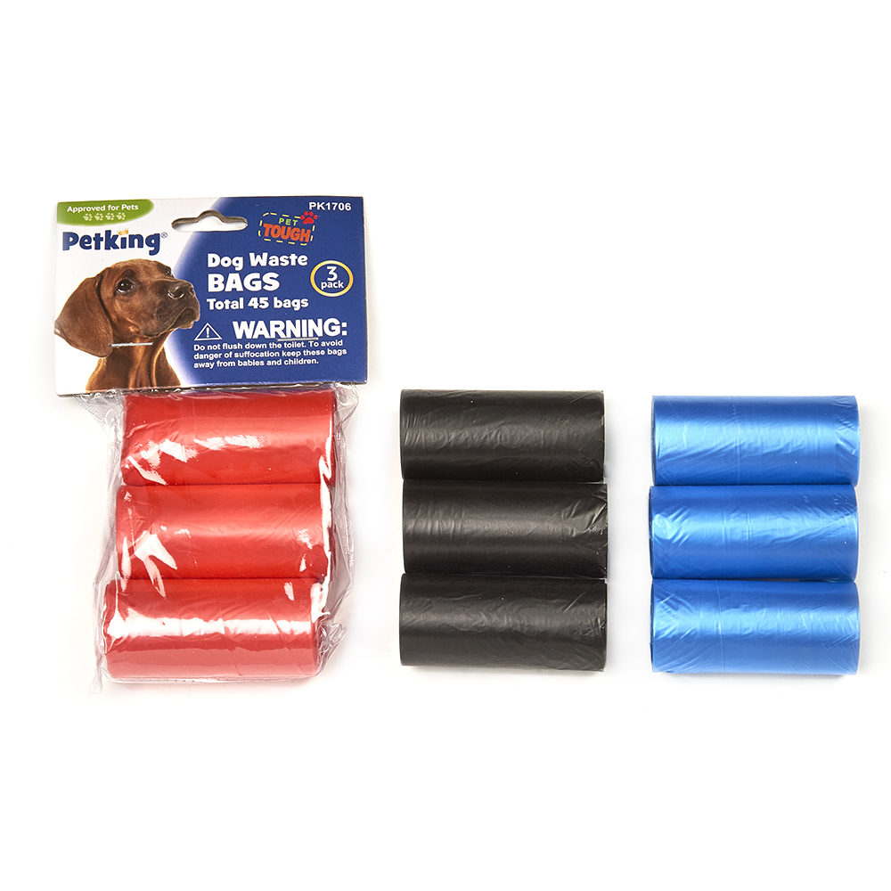 3 Pack Dog Waste Bags