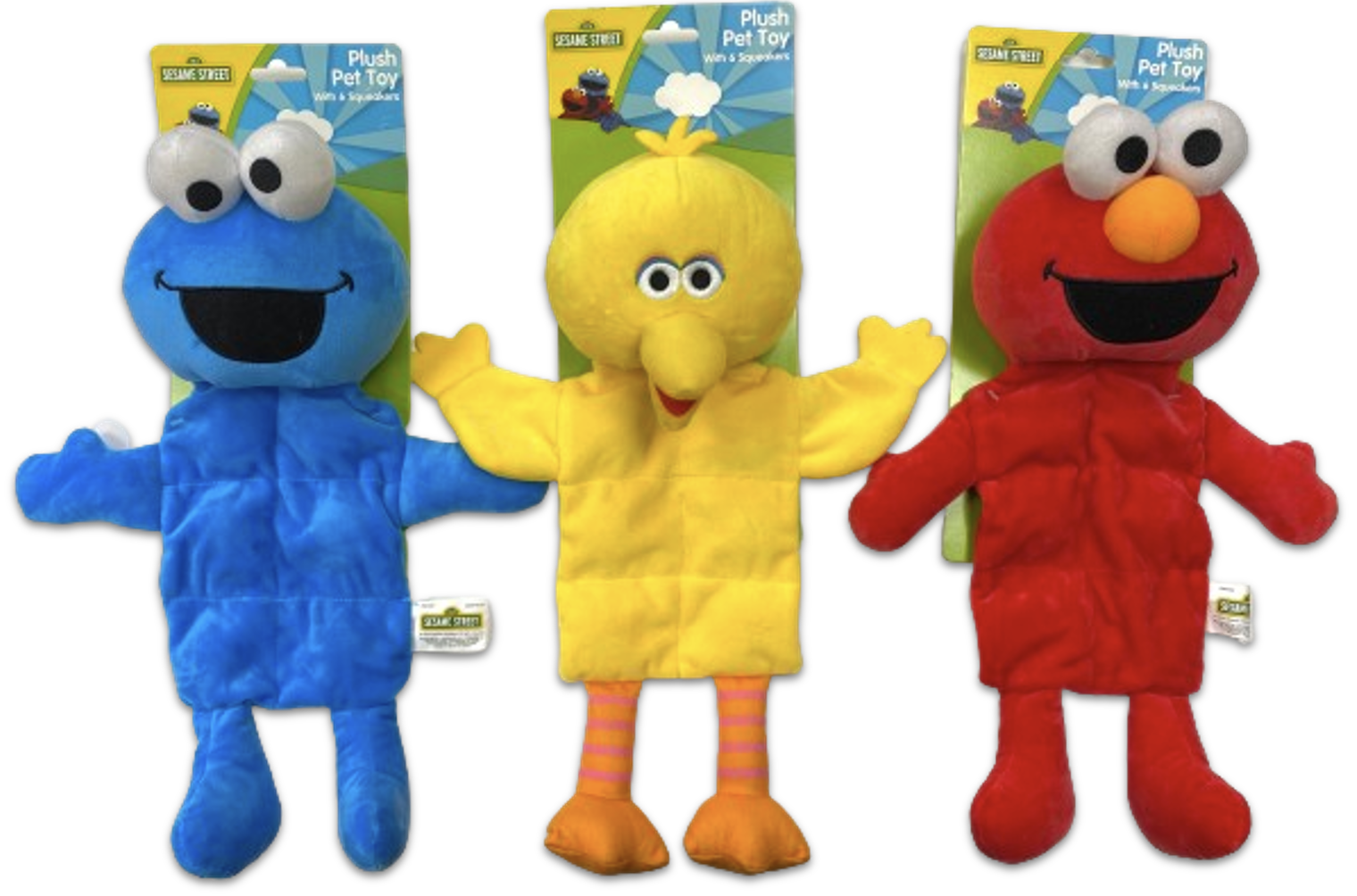 Plush Toy w/ 6 Squeakers