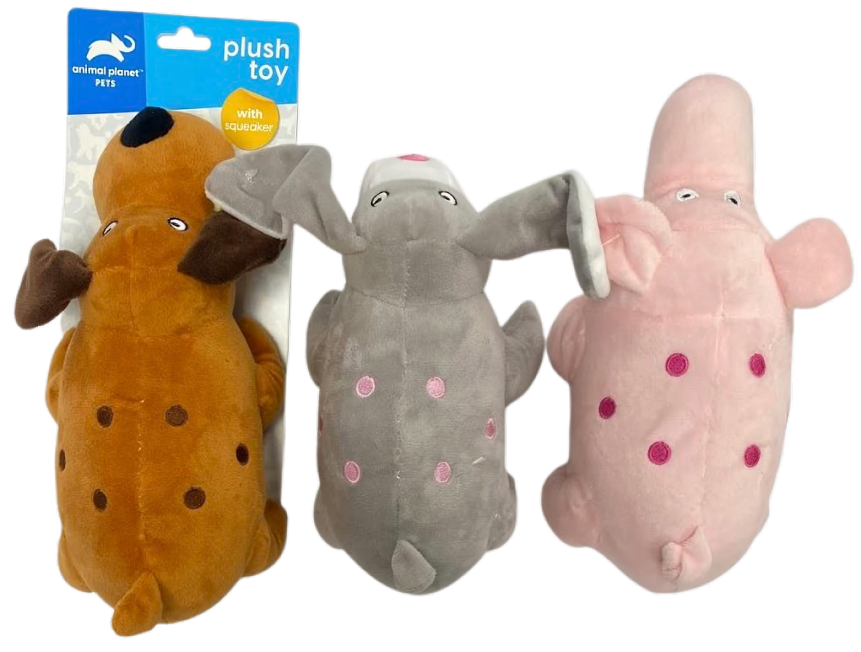 Plush Toy with Squeaker