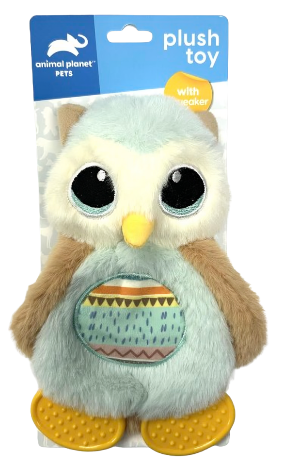 Plush Toy with 2 Teethers