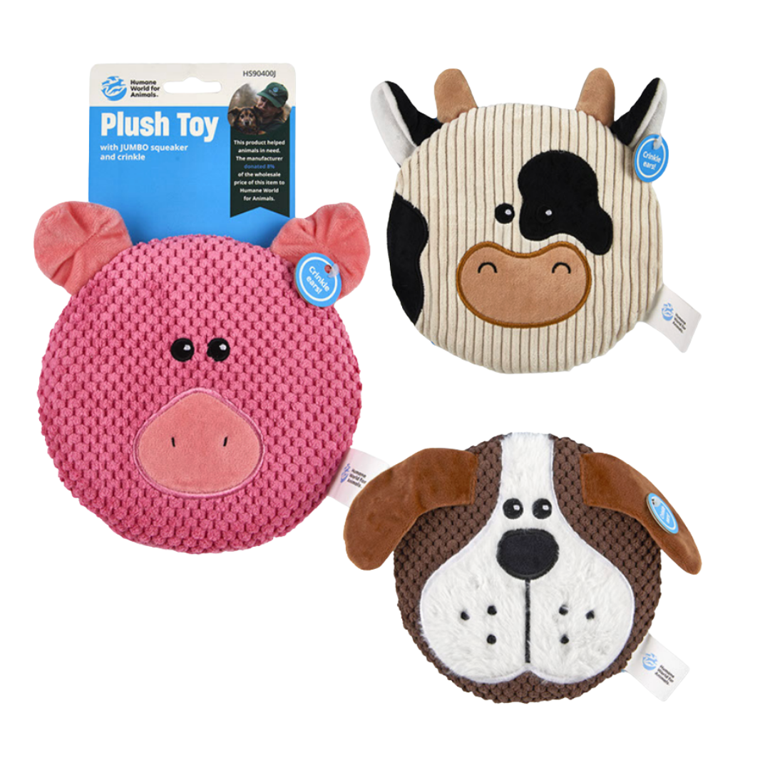 Plush Toy w/ Squeaker