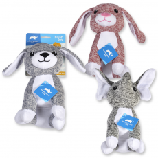 Plush Dog and Elephant