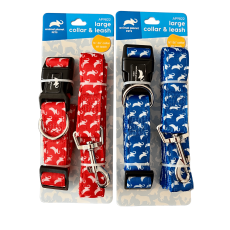 Large Collar & Leash