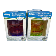 Rolling Cat Toy Treat Dispenser 