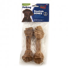 2 Pack Rawhide Bones